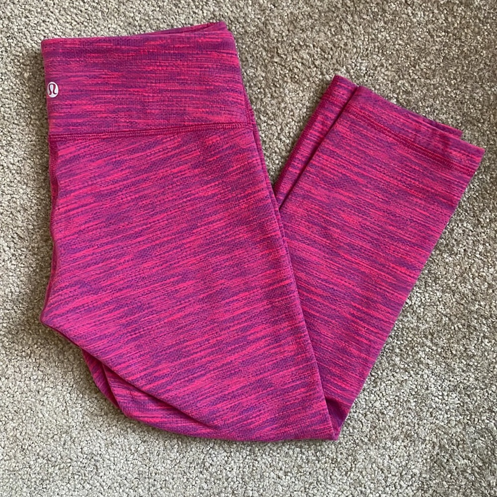 Lululemon Wunder Under Crop 2 Legging